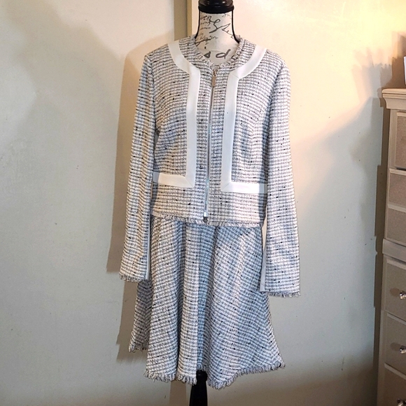 TED BAKER☆ Adala Boucle jacket & Adalad Dress - Picture 6 of 16